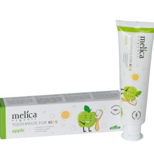 Melica pasta do zębów bez fluoru naturalna dla dzieci jabłkowa 100ml