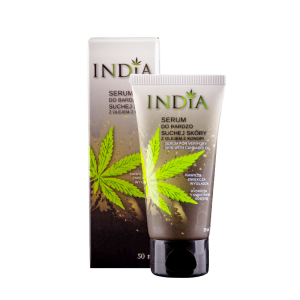 Serum z olejem z konopi do suchej skóry INDIA