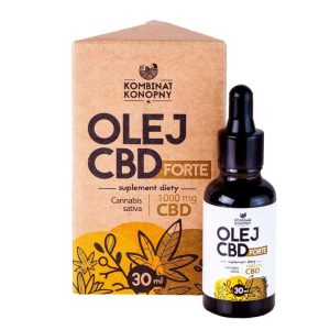 OLEJ CBD FORTE – Kombinat Konopny – (1000 mg) 30 ml