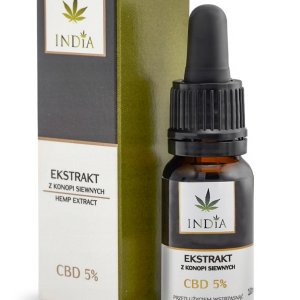 Olejek CBD India 5% (500 mg) 10 ml