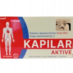 Kapilar Aktive Sofora Rutyna Naczynia Krwionośne Układ Krążenia 30 kap.