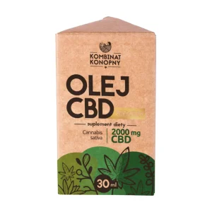 OLEJ CBD PREMIUM – Kombinat Konopny – (2000 mg) 30 ml