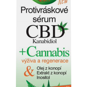 Przeciwzmarszczkowe serum do twarzy z CBD – BIONE – 40ml