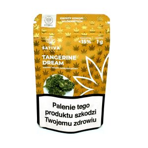 CBD Kwiaty Konopi „TANGERINE DREAM” 1 g