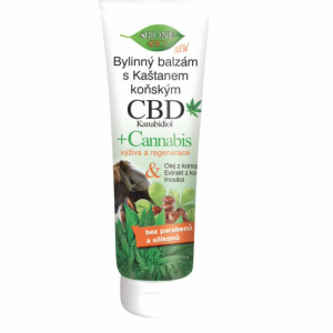 Konopny balsam z kasztanowca z CBD – BIONE – 300ml
