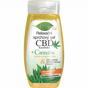 Relaksacyjny żel pod prysznic z CBD – BIONE – 260ml