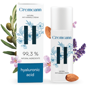 Krem przeciwzmarszczkowy z olejem konopnym i kwasem hialuronowym CremCann Hyaluron – 50 ml – Annabis