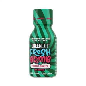 Shot konopny Green Out® Fresh Bomb Forest Fruits, 100ml – Strong