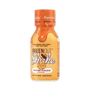 Shot konopny Green Out® Shake Toffee Cookie 200 ml – Strong+