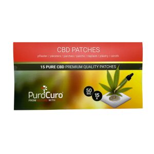 Plastry CBD PuroCuro 750 mg CBD (15 x 50 mg) 15 szt.