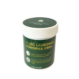 LauroCann Forte maść konopna 20% z CBD i olejem laurowym – LauroCann – 250 ml