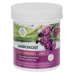 Laurokost żel żywokostowy z olejkiem laurowym i olejem konopnym – LauroCann – 250 ml