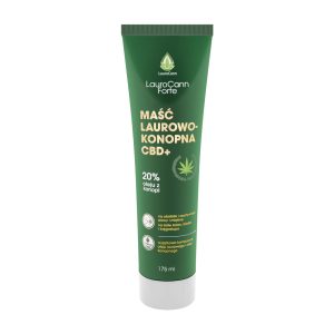 LauroCann Forte maść konopna 20% z CBD i olejem laurowym – LauroCann – 175 ml