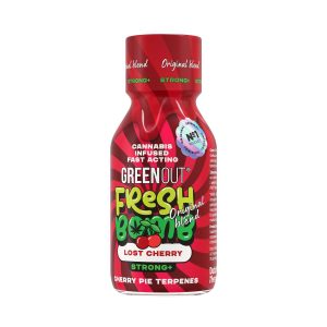 Shot konopny Green Out® Fresh Bomb Lost Cherry 100ml – Strong+