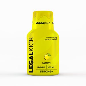Shot konopny Legal Kick LEMON cytrynowy STRONG+ 100 ml