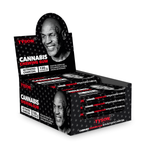 Guma do żucia Cannabis z aktywowanym węglem drzewnym Euphoria – Tyson 2.0