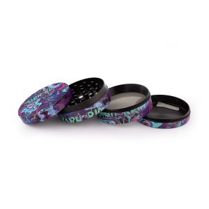 Grinder Euphoria Psychedelic – młynek do suszu – 4-częściowy 63 mm