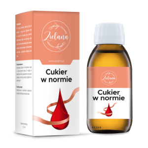 Cukier w normie Metabolizm Morwa Biała ZIELANA 125ml