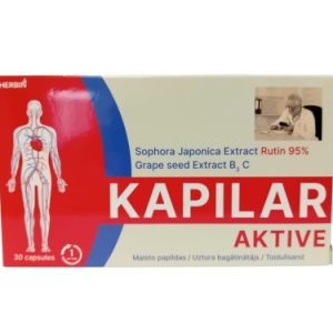 Kapilar Aktive Sofora Rutyna Naczynia Krwionośne Układ Krążenia 30 kap.