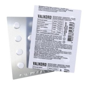 Valicord Spokój Odprężenie Waleriana Bergamota Melisa Mentol 12 tab.