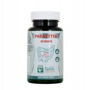 PARAZYTEK 60 kaps. – roślinne wsparcie trawienia i mikroflory