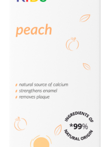 Melica Organic Pasta do zębów dla dzieci Bez Fluoru Brzoskiwinowa 100ml