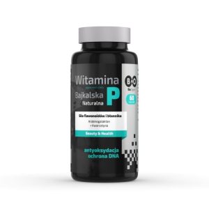 Witamina P Bajkalska Kwercetyna Serce Jelita Odporność Zmęczenie – 60 kaps.