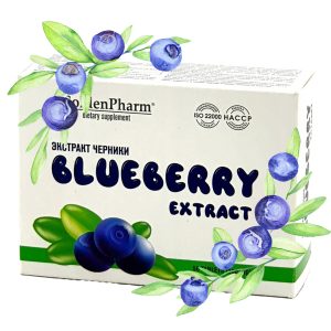 Borówka czarna z cynkiem 250mg Wzrok Zdrowe Oczy 50 tab.