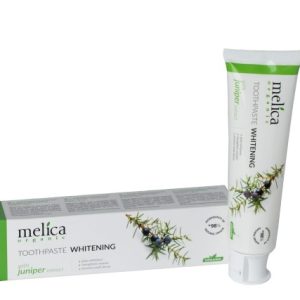 Melica Organic pasta do zębów Bez Fluoru Wybielająca Ekstrakt Jałowca 100ml