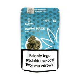 CBD Kwiaty konopi „HAWAI HAZE” 3 g