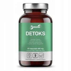 Detoks – wsparcie oczyszczania organizmu | 50 kapsułek