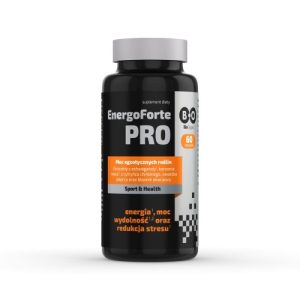 Energo Forte Pro Maca Ashwagandha Moc Redukcja Stresu 60 kaps.