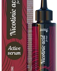 KWAS NIKOTYNOWY NIACYNA SERUM STYMULATOR AKTYWATOR WZROSTU WŁOSÓW 100 ml