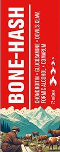 BONE HASZ Rozgrzewająca Maść Cudo-hasz Chondroityna Regeneracja Stawy 75ml