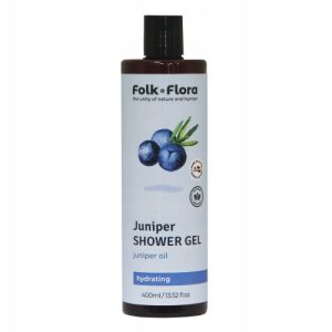 Nawilżający żel pod prysznic „Jałowiec” Folk&Flora 400ml