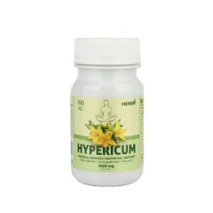 Dziurawiec zwyczajny Zdrowie Psychiczne Herbin 100 tabletek