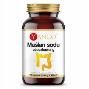 YANGO Maślan sodu otoczkowany 360 mg 90 kapsułek