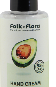 Odżywczy krem do rąk Olej Awokado Kakao Witamina E Folk & Flora 150ml
