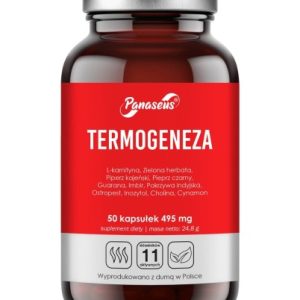 Termogeneza – wsparcie metabolizmu | 50 kapsułek