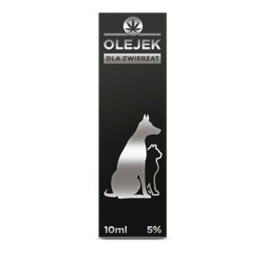 OLEJEK Z KONOPI 5% CBD Sativa Poland | Dla zwierząt