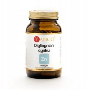 Yango – Diglicynian Cynku – 90 kapsułek Skóra Włosy