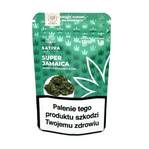 CBD Kwiaty Konopi ” SUPER JAMAICA” 1 g