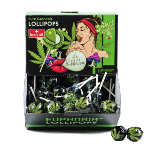 Lizak konopny – Z gumą 25g – EUPHORIA