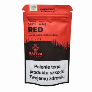 CBD Kwiaty Konopi ”RED” 3,5 g