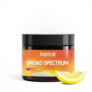 Żelki CBD 450 mg Broad Spectrum o smaku cytrynowym – Topical