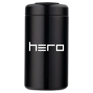 Szklany pojemnik bezzapachowy z higrometrem HERO – 500 ml