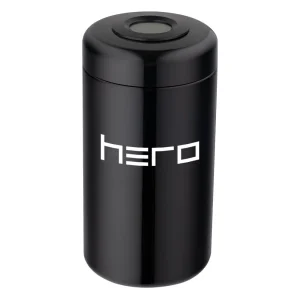 Szklany pojemnik bezzapachowy z higrometrem HERO – 500 ml