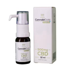 CannabiGold Terpenes+ Kannabidiol i terpeny w oleju 500mg