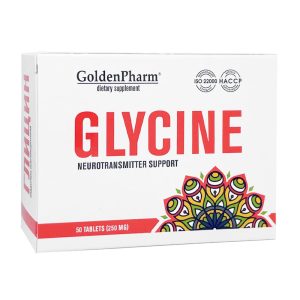 GLICYNA 100 mg  STRES INTENSYWNA NAUKA NERWICE 50 tab.