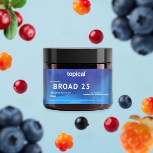 Żelki CBD 750 mg Broad Spectrum – owoce skandynawskie – Topical